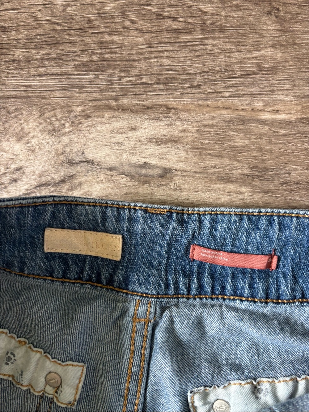 Anthropologie/ Pilcro Women's Denim “The Wanderer” Shorts - Picture 5 of 6